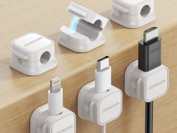 Joyroom Magnetic Cable Clips for Cord Organization 6-Pack only $6.55!